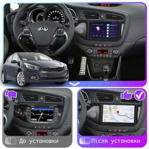   Lesko  Kia Ceed II 2012-2015  9 4/64Gb CarPlay 4G Wi-Fi GPS Prime   4