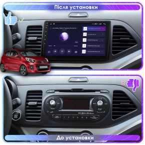   Lesko  Kia Picanto II  2015-2017  9 2/32Gb CarPlay 4G Wi-Fi GPS Prime  4
