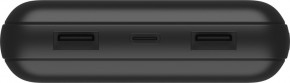    Power Bank Belkin 20000mAh 15W Dual USB-A USB-C Black (BPB012BTBK) 6
