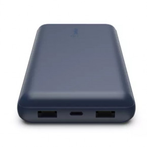    Power Bank Belkin 20000mAh 15W Dual USB-A USB-C Blue (BPB012BTBL) 4