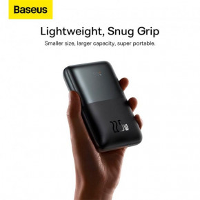  BASEUS Bipow Pro Digital Display Fast Charge Power Bank 20000mAh |2USB/1Type-C, 20W/3A, PD/QC| (PPBD040301)  9