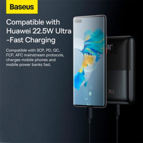  BASEUS Bipow Pro Digital Display Fast Charge Power Bank 20000mAh |2USB/1Type-C, 20W/3A, PD/QC| (PPBD040301)  10