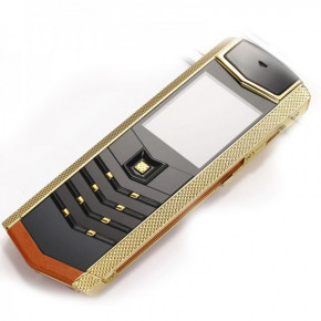   H-Mobile V1 (Hope V1) Brown/Gold (Vertu design)