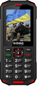   Sigma mobile X-treme PA68 Black-Red