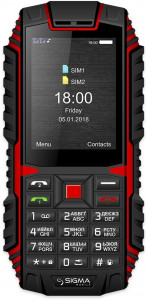   Sigma mobile X-treme DT68 Black/Red (976064)