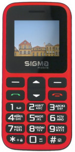   Sigma mobile Comfort 50 HIT Red