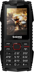   Sigma mobile X-TREME AZ68 black-red