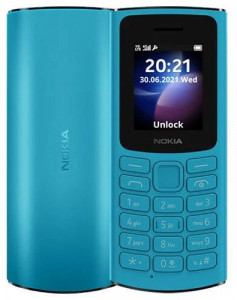   Nokia 105 SS 2023 Cyan