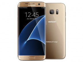  Samsung Galaxy S7 Edge 4/32gb Gold (SM-G935V) 1sim USA Snapdragon *Refurbished