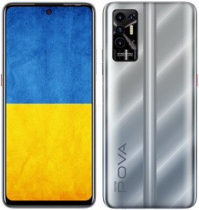 Tecno POVA-2 (LE7n) 4/64Gb NFC Dual SIM Polar Silver
