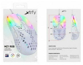  Xtrfy MZ1 RGB USB White (XG-MZ1-WHITE-RGB) 7