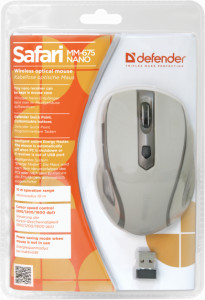   DEFENDER Safari MM-675 Wireless Sand () 3