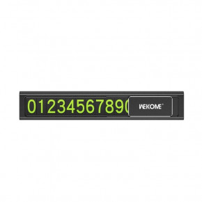   WK Wekome Metal Invisible Phone Number Plate (WT-SP08)