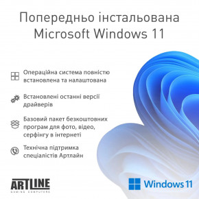  ARTLINE Gaming G77 Windows 11 Home (G77v55Win) 11