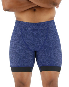  - TYR Mens Lapped Workout Jammer, Navy 28 (SFLA7A-401-28)