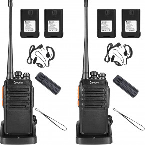 Seodon Walkie Talkies for Adults Long Range with One Extra Battery Rechargeable ( 2 )