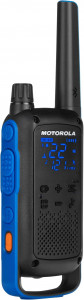  Motorola T800 Talkabout Two-Way Radios Black/Blue ( 2 ) 3