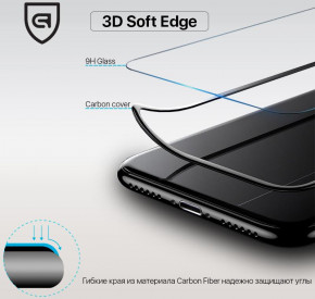   Armorstandart 3D Soft Edge Apple iPhone 8 Plus Black (ARM49733-GSE-BK) 4