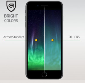   Armorstandart Apple iPhone 7/8 Clear 2.5D (ARM49425-GCL) 5