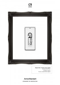  Armorstandart Icon Samsung Galaxy A41 SM-A415 Black, 0.33mm (ARM56242-GIC-BK) 4