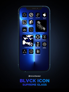   ArmorStandart Supreme Black Icon 3D Apple iPhone 15 Plus Black (ARM68222) 12