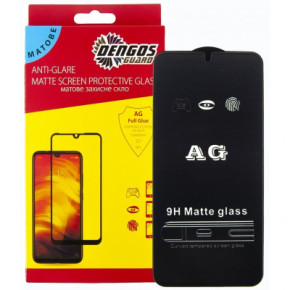   Dengos Full Glue Matte Samsung Galaxy A54 (black) (TGFG-MATT-46)