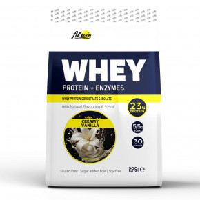  FitWin Whey Protein + Enzymes 900     