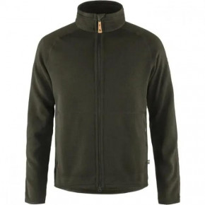  FJALLRAVEN Ovik Fleece Zip Sweater M Deep Forest XL (87317.662.XL)