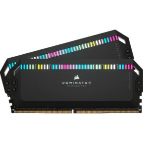     DDR5 32GB (2x16GB) 6000 MHz Dominator Platinum RGB Black Corsair (CMT32GX5M2E6000C36) 5