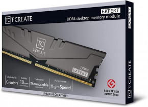   DDR4 2x8GB/3200 Team T-Create Expert Gray (TTCED416G3200HC16FDC01) 5