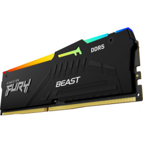   Kingston DDR5 32GB KIT (16GBx2) 4800 FURY Beast RGB (KF548C38BBAK2-32) 3