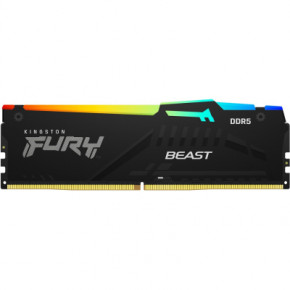  Kingston DDR5 32GB KIT (16GBx2) 4800 FURY Beast RGB (KF548C38BBAK2-32) 5