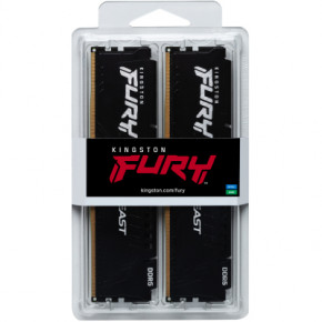     DDR5 64GB (2x32GB) 6000 MHz Beast Black XMP Kingston Fury (ex.HyperX) (KF560C40BBK2-64) 6