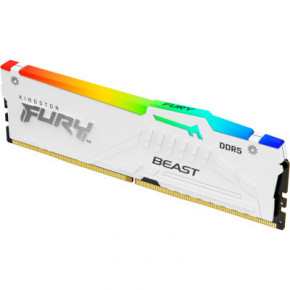     DDR5 16GB 5200 MHz Beast RGB EXPO White Kingston Fury (ex.HyperX) (KF552C36BWEA-16) 4
