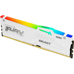     DDR5 32GB 5200 MHz Beast White RGB Kingston Fury (ex.HyperX) (KF552C36BWEA-32) 4