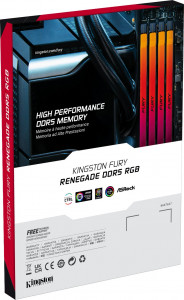   DDR5 2x48GB/6000 Kingston Fury Renegade RGB (KF560C32RSAK2-96) 9