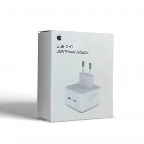   Original 35W Dual USB-C Port Compact Power Adapter (MNWM3AM) (HC, in box) (ARM62028) 4