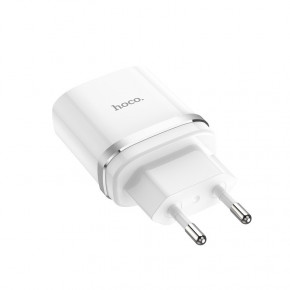  Hoco C12 Charger + Cable (Micro) 2.4A 2USB  3