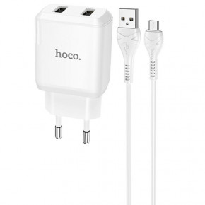    Hoco N7 (2USB/2.1A) + USB - MicroUSB 