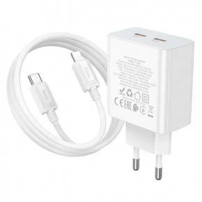    Hoco C108A charger set (C to iP) White (6931474784445) 7