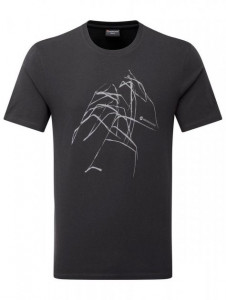   Montane Abstract T-Shirt Midnight Grey M (MABSTMNGM15)