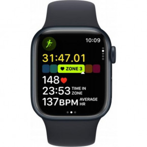 - Apple Watch Series 9 GPS 45mm Midnight Aluminum Case w. Midnight Sport Band - S/M (MR993) 4