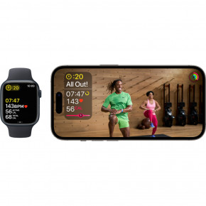 - Apple Watch Series 8 GPS 45mm Midnight Aluminum Case w. Midnight Sport Band - S/M (MNUJ3) 7