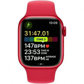 - Apple Watch Series 8 GPS 41mm Red Aluminium with Red Sport Band (MNP73, MNPF3) 4