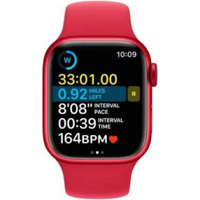 - Apple Watch Series 8 GPS 41mm Red Aluminium with Red Sport Band (MNP73, MNPF3) 5
