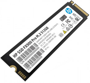 SSD  512GB M.2 HP FX900 Pro PCIe 4.0 x4 NVMe 1.4 2280 TLC 3D V-NAND (4A3T9AA) 3