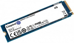  SSD Kingston M.2 4TB PCIe 4.0 NV2 (SNV2S/4000G) 4