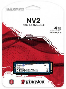  SSD Kingston M.2 4TB PCIe 4.0 NV2 (SNV2S/4000G) 5