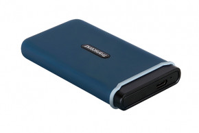  SSD USB 3.1 Gen 2 Type-C Transcend ESD370C 1TB Navy Blue (TS1TESD370C) 3