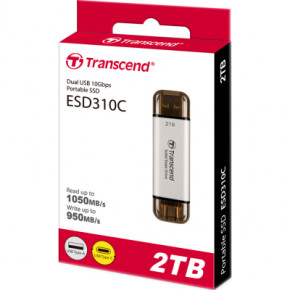  SSD USB 3.2 2TB ESD310 Transcend (TS2TESD310S) 5